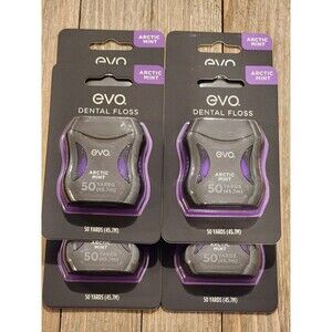 NEW! 12 Packs of EVO ARCTIC MINT Dental Floss 50 yards each